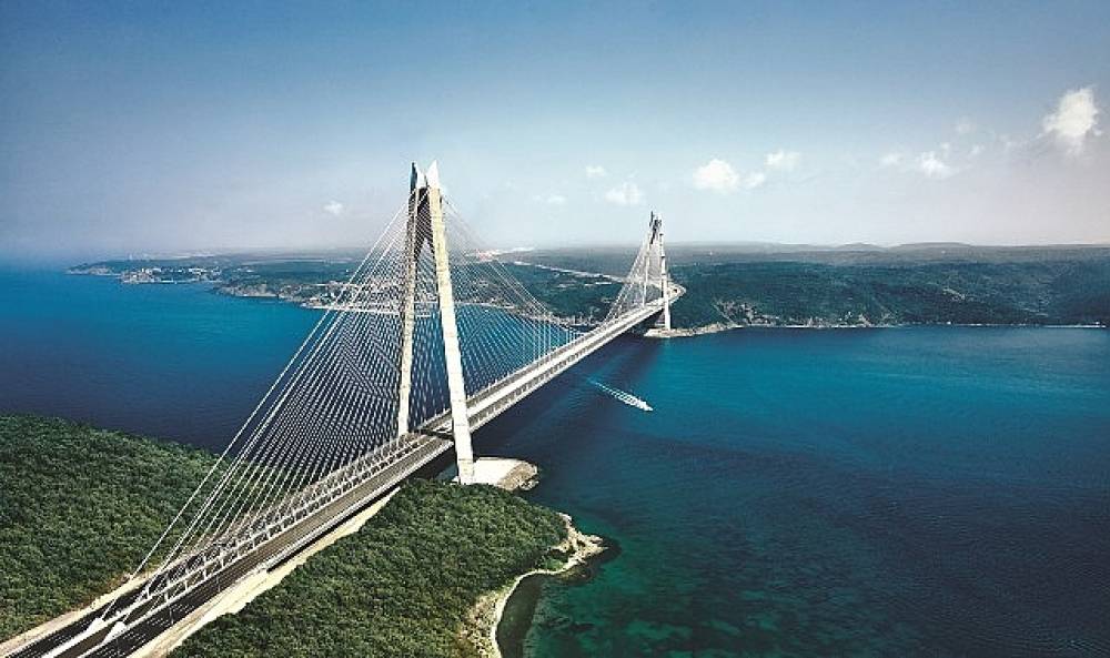  Yavuz Sultan Selim K&ouml;pr&uuml;s&uuml;, 2.500 Yıllık Deprem Senaryosunda Hizmet S&uuml;rekliliği Sağlayacak Şekilde İnşa Edildi