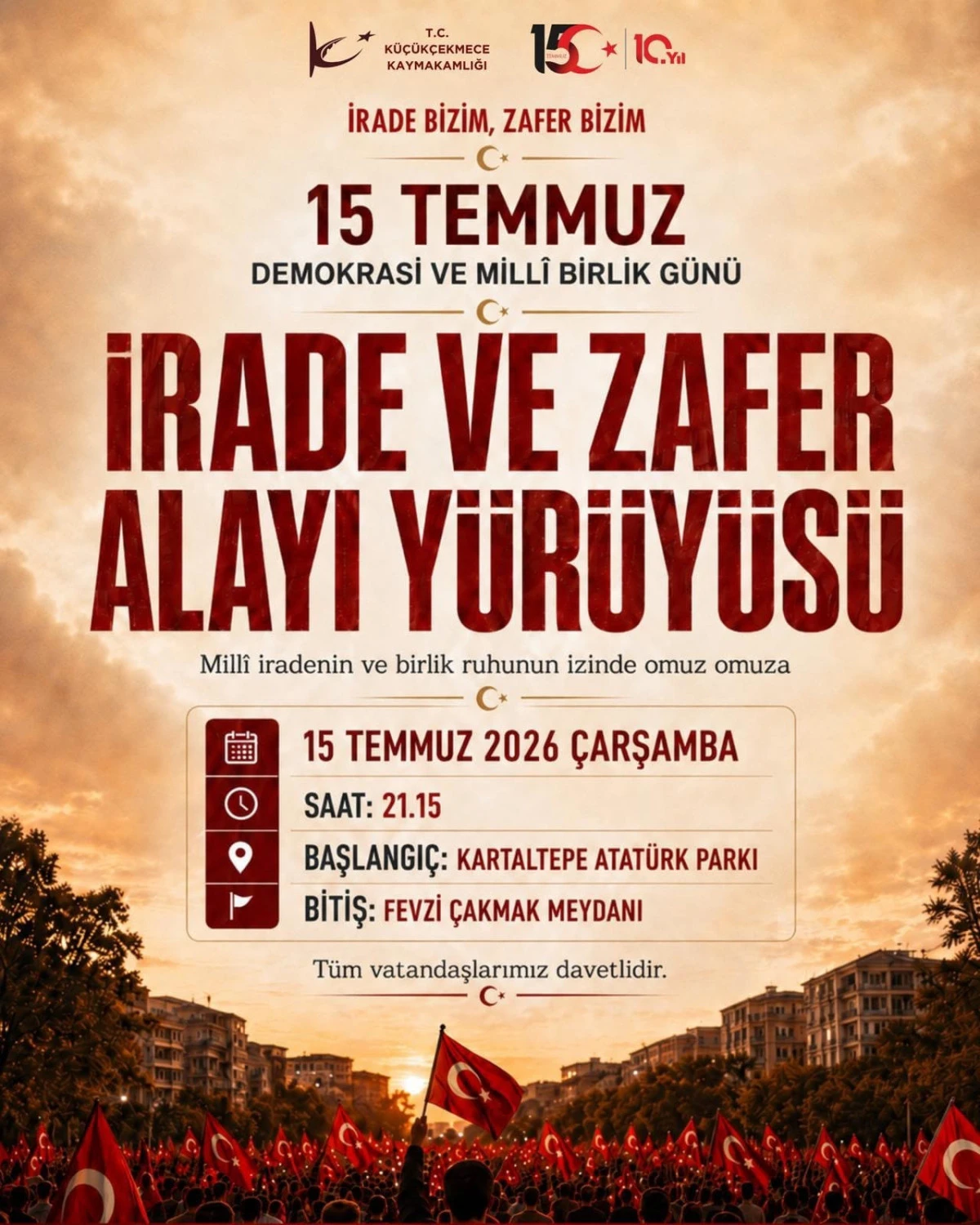 15 Temmuz Demokrasi ve Mill&icirc; Birlik G&uuml;n&uuml; Programı A&ccedil;ıklandı