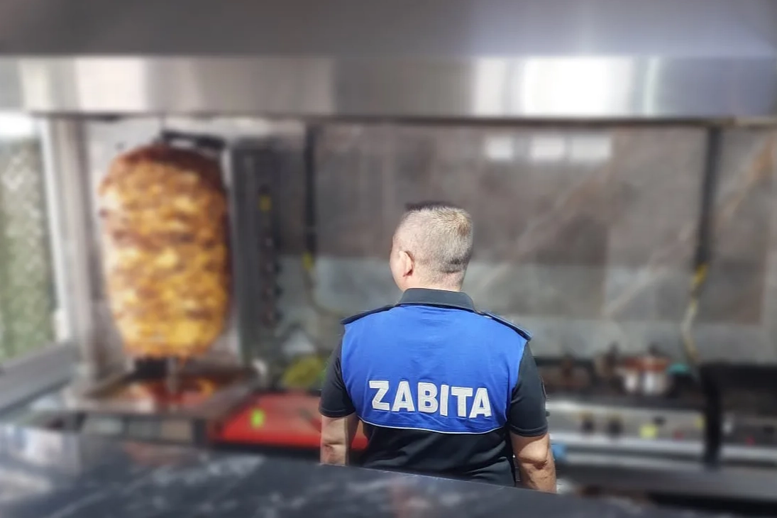 İneg&ouml;l zabıta ekiplerinden d&ouml;ner salonlarına denetim