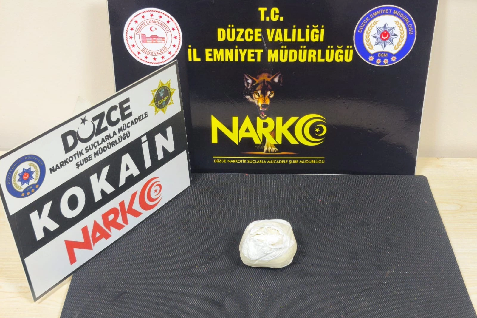 D&uuml;zce&rsquo;de 125 Gram kokain ele ge&ccedil;irildi: 1 kişi tutuklandı