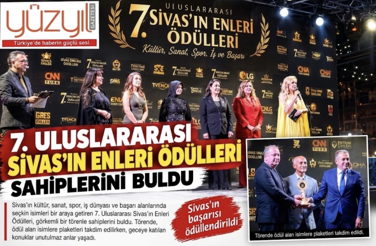 7. ULUSLARARASI SİVAS&rsquo;IN ENLERİ &Ouml;D&Uuml;LLERİ SAHİPLERİNİ BULDU 