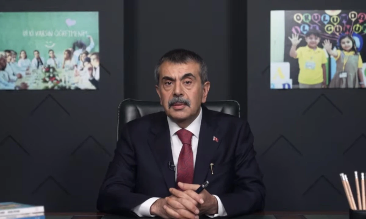 Bakan Tekin&rsquo;den Yeni Eğitim &Ouml;ğretim Yılı Mesajı 