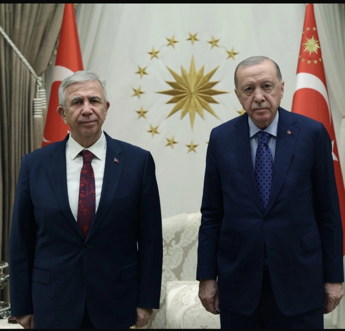 Cumhurbaşkanı Erdoğan, ABB Başkanı Mansur Yavaş&rsquo;ı Kabul Etti 