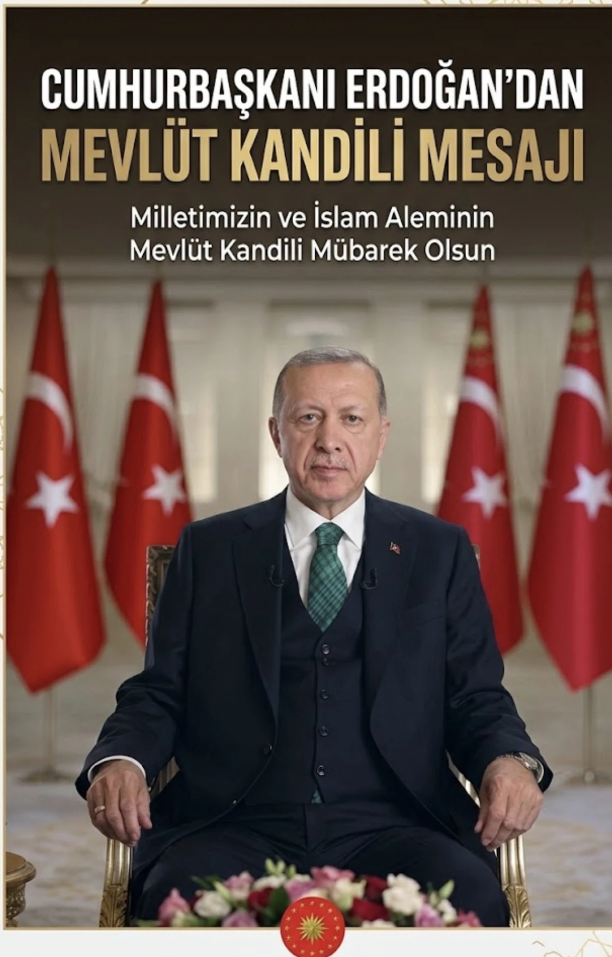 Cumhurbaşkanı Erdoğan&rsquo;dan Mevlid Kandili Mesajı
