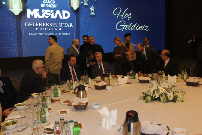 Geleneksel MÜSİAD iftar programı, Ticaret Bakanı’nın katılımıyla Genel Merkezde Gerçekleşti