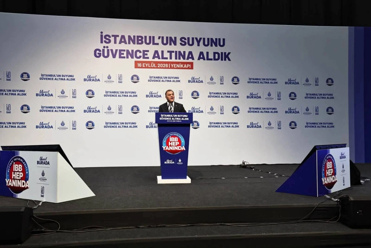 İSKİ&rsquo;nin Yatırım ve Projeleri Yenikapı&rsquo;da Tanıtıldı