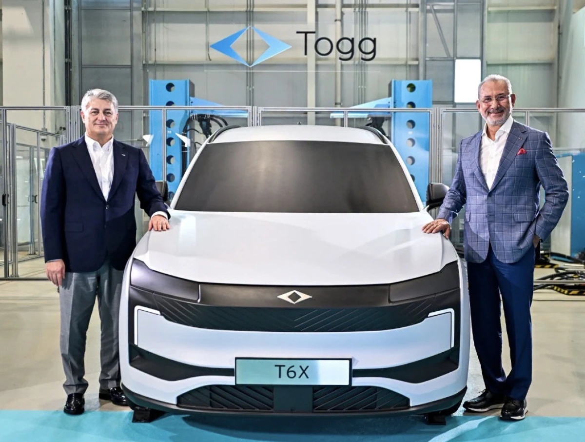 Milli Arabamız Togg&rsquo;un Yeni Modeli T6X Tanıtıldı 