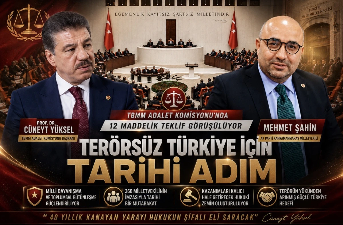 Ter&ouml;rs&uuml;z T&uuml;rkiye&rdquo; İ&ccedil;in 12 Maddelik Teklif G&ouml;r&uuml;ş&uuml;l&uuml;yor